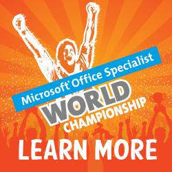 bahabeach Microsoft Office Specialist World Championship site.
